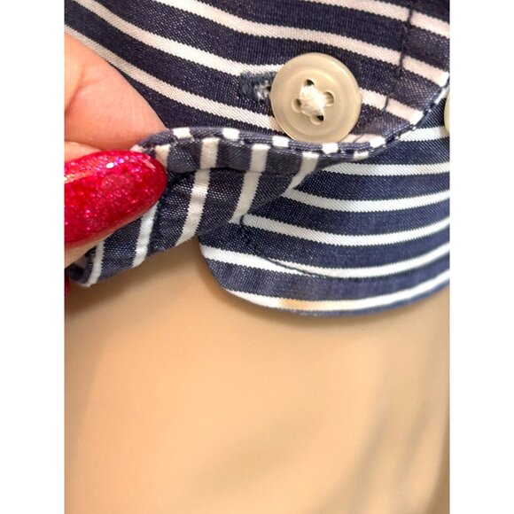 Gap Men’s Fitted Button Down Shirt M 15-15.5 Long Sleeve Point Collar Pocket - Picture 8 of 15